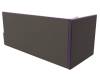 Кровать Лига Диванов Лига-039 122072L фиолетовый левая 90x200 фото 7