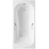 Чугунная ванна Delice Haiti Luxe DLR230638R-AS 170x80, белая, с антискользящим покрытием, с ручками, с ножками фото 8