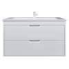Тумба под раковину Uperwood Modul 2930205254 подвесная, матовая, белая, 100 см