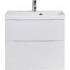 Тумба с раковиной BelBagno Marino H70 bianco lucido