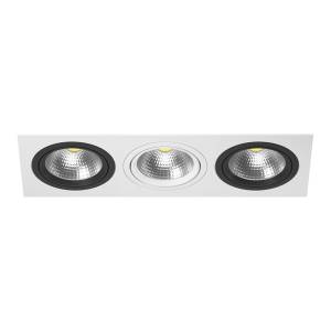 Встраиваемый светильник Lightstar Intero 111 Triple Quadro i836070607