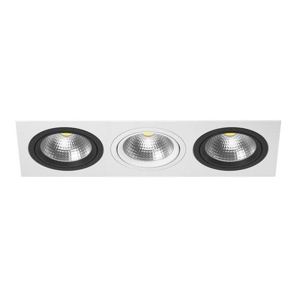 Встраиваемый светильник Lightstar Intero 111 Triple Quadro i836070607