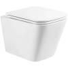 Унитаз подвесной Belbagno Ardente-R BB520CHR/BB2322SC белый