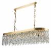 Подвесная люстра Indigo Anna 12029/10PL Gold фото 2