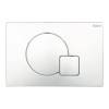 Кнопка смыва Black&White WPI-09523 24.4x16.2 Bright Chrome