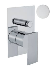 Смеситель для душа Fiore Kube 100BB7517 белый