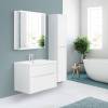 Тумба с раковиной BelBagno Marino H70 bianco lucido фото 9