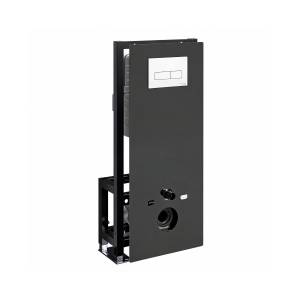 Система инсталляции для унитазов Wasserkraft Glan 66TLT.010.ME.BL.WM03 клавиша белый матовый