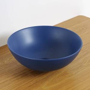 Раковина Gid Esfera 53401 9081bum 35 см, синяя матовая