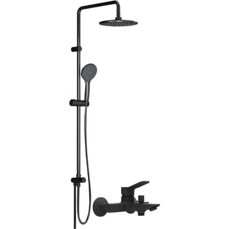 Душевой комплект Am.Pm Gem Душевая стойка F0790022 + Смеситель F85A10022