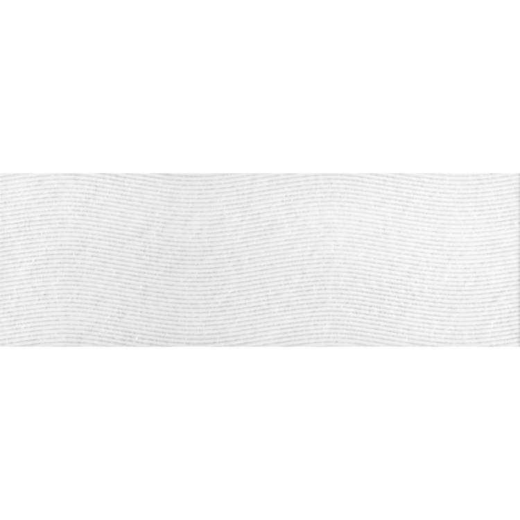Керамическая плитка Kerama Marazzi Бьянка 60165 Белый Матовый Волна 20x60