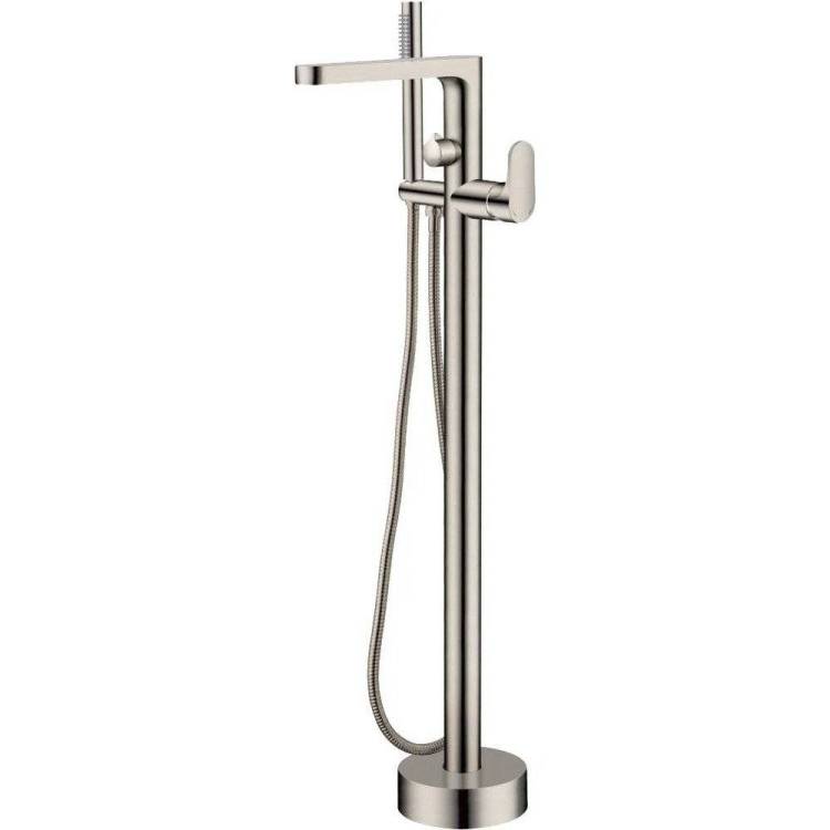 Смеситель для ванны Boheme Spectre 459-NB напольный, брашированный никель