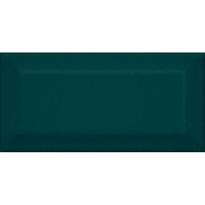 Керамическая плитка Kerama Marazzi Клемансо 16059 Зеленый Темный Грань 7.4x15