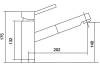 Смеситель для кухни EMAR Steel ЕС - 3012 Хром фото 3