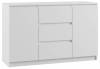 Комод Woodville Мадера ТДЗ 520995 белый