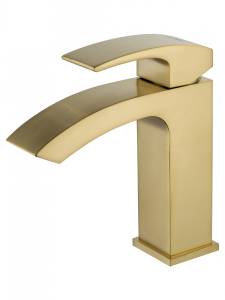 Смеситель для раковины Wonzon & Woghand WW-88139009-BG брашированное золото