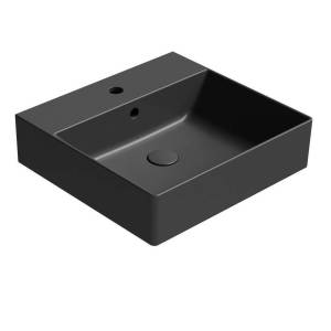 Раковина GSI Kube X 9430126 50 см, черная матовая