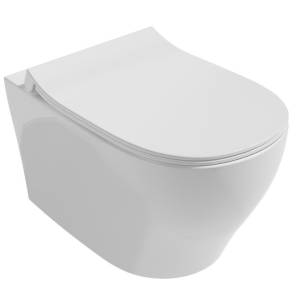 Унитаз подвесной Isvea Soluzione II 10MY02001SV безободковый, белый