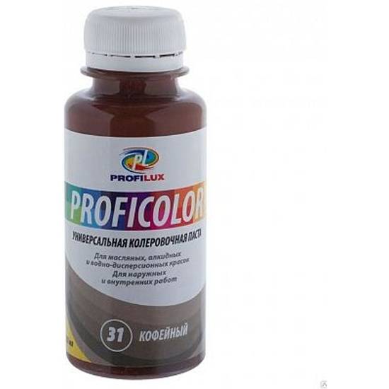 Колорант универсальный Profilux Proficolor 31 кофейный 100 мл