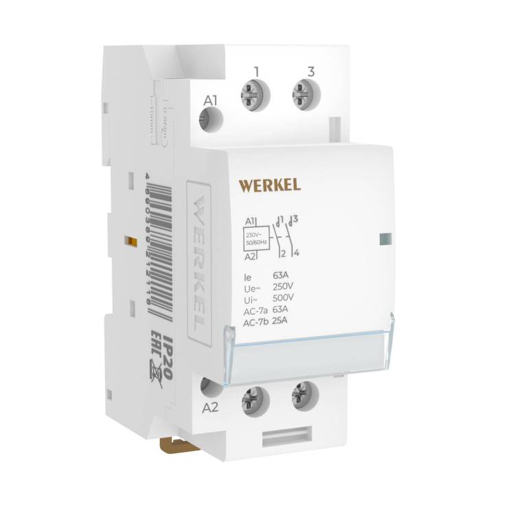 Контактор модульный Werkel W942M63O