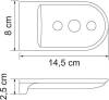 Мыльница Wasserkraft Kammel K-8369white фото 10