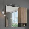 Зеркало Comforty Штутгарт 90, дуб темно-коричневый