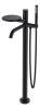 Смеситель для ванны Boheme Stick 129-BB.2 напольный, Black Touch Black