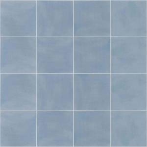 Декор Revoir Paris Bel Histoire VVS1515_050 Uni Bleu Paon 15x15