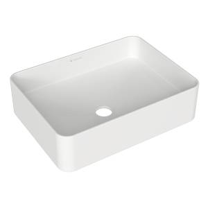 Раковина Aqueduto Espiral ESP0410 50x37, белый глянцевый