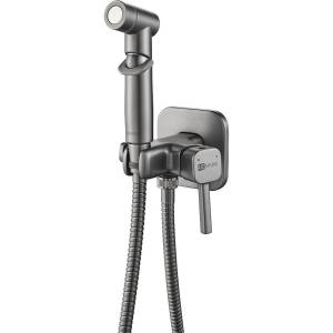 Гигиенический душ Lemark Solo LM7165GM графит, со смесителем, с внутренней частью