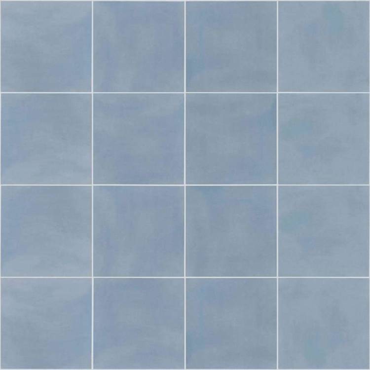 Декор Revoir Paris Bel Histoire VVS1515_050 Uni Bleu Paon 15x15