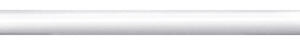 Бордюр Kerama Marazzi Руаяль SPA005R белый обрезной 30x2.5