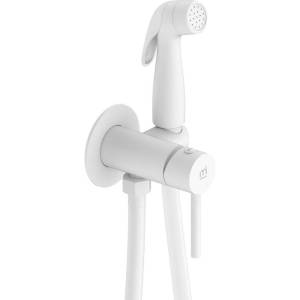 Гигиенический душ Milardo Tidy 001WTR0M08 белый, со смесителем, с внутренней частью