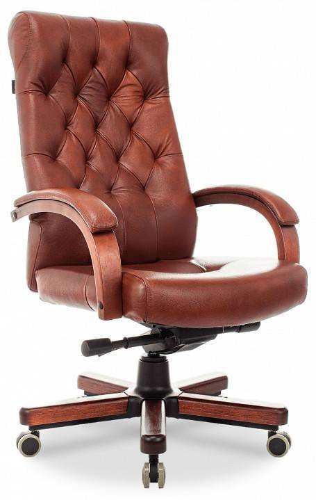 Кресло для руководителя Бюрократ T-9928WALNUT 1545726 светло-коричневый