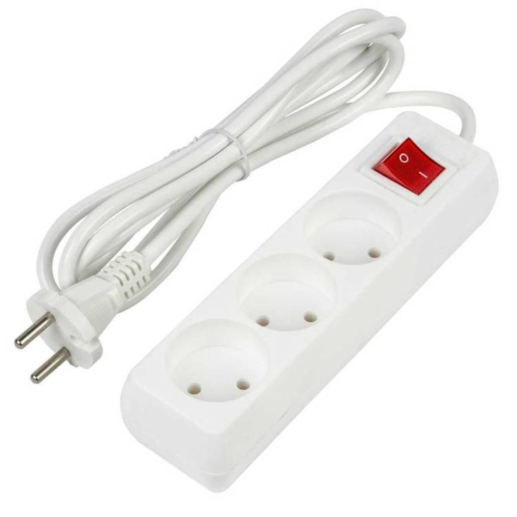 Удлинитель Uniel Ultra S-CU3-2B White