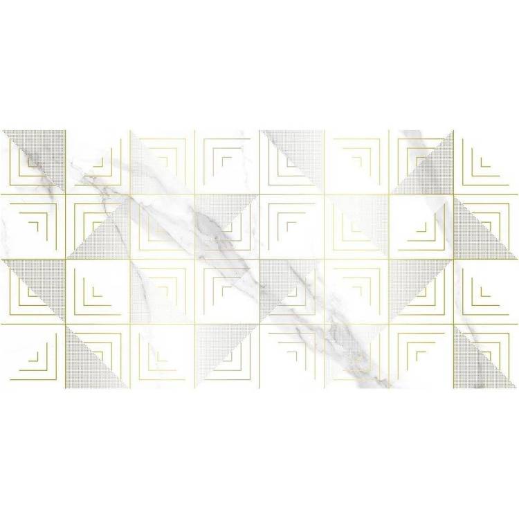 Декор Laparet Blondi OS\A195\34050 Белый 25x50