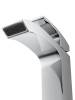 Смеситель для раковины Wonzon & Woghand WW-88239009-CR высокий, хром фото 3