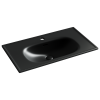 Раковина Ceramica Nova Sabo CN13002MB черный матовый, 80x46