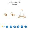 Большая подвесная светодиодная люстра Mantra Andromeda 9555 фото 8