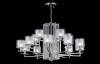 Люстра Crystal Lux Nicolas Sp-Pl10+5 Nickel/White