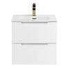 Тумба под раковину BelBagno ETNA-500-2C-SO-BL Bianco Lucido, 49.6x50x46.2