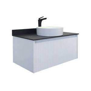Тумба с раковиной Comforty Марсель-90 00-00013797 белый