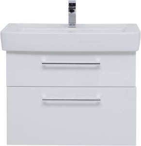 Тумба с раковиной Dreja Q max 80 белая