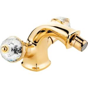 Смеситель для биде Migliore Korona Crystal 27324 золотой