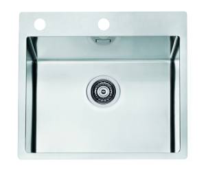 Мойка кухонная Alveus Pure 70 1122385 Kmb-90 с сифоном, 56.5x52.5