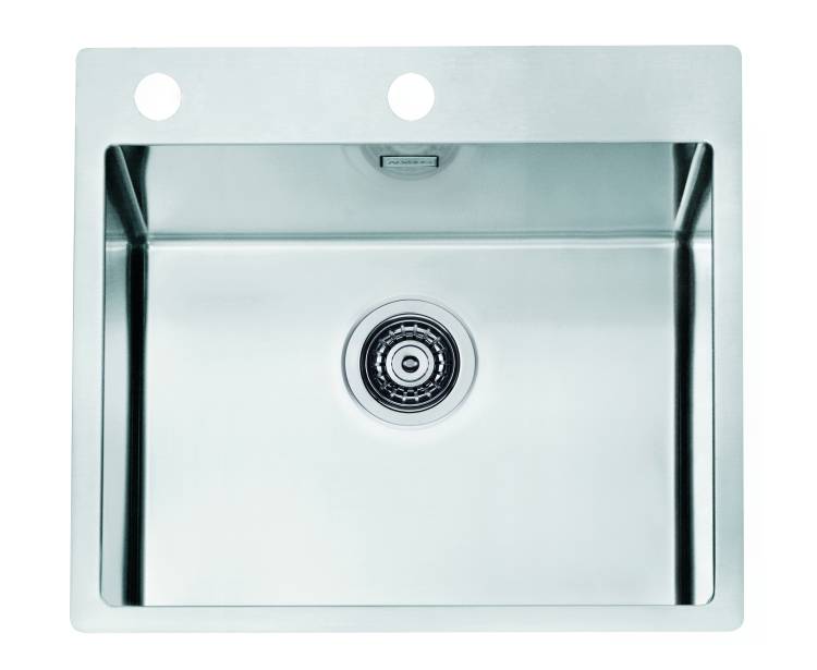 Мойка кухонная Alveus Pure 70 1122385 Kmb-90 с сифоном, 56.5x52.5