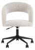 Кресло компьютерное Stool Group Mia DR-1234-OF UF-995-02 светло-серый фото 3
