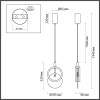 Подвесной светильник Odeon Light Hightech Mercury 5422/17L фото 3
