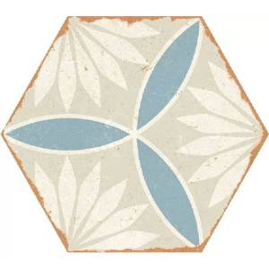 Керамогранит Ennface Kaleidoscope ENPTR6037MT2225 Blue Matt 22x25