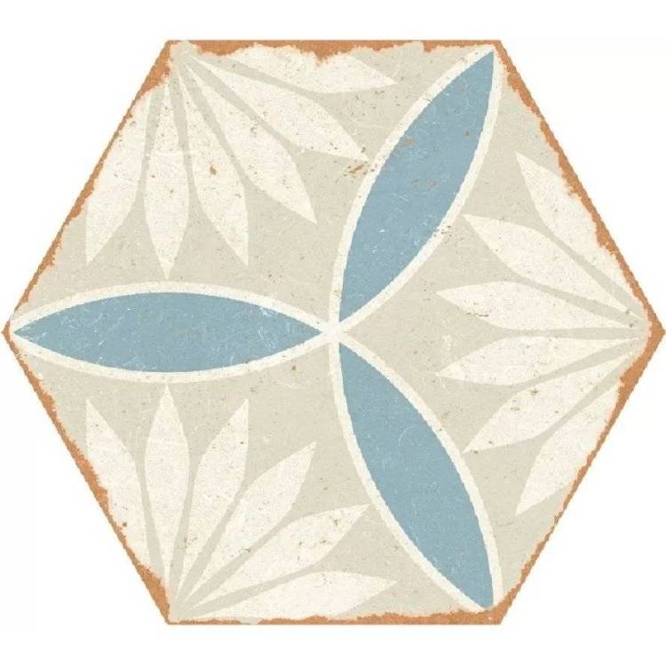 Керамогранит Ennface Kaleidoscope ENPTR6037MT2225 Blue Matt 22x25